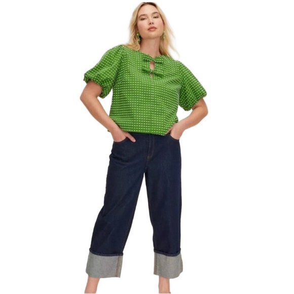 kate spade Denim - NWOT Kate Spade Denim Wide Leg Jeans Size 6